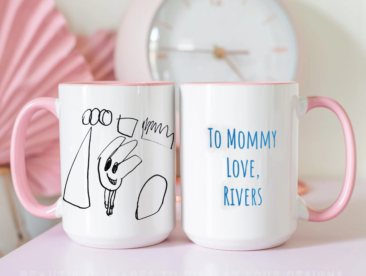 Custom Kids Art Coffee Mug