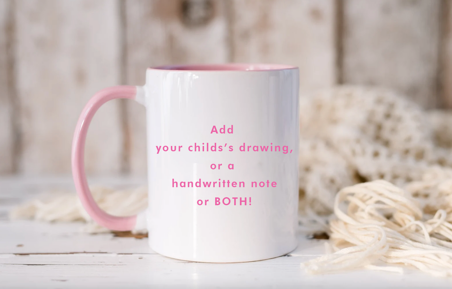 Custom Kids Art Coffee Mug