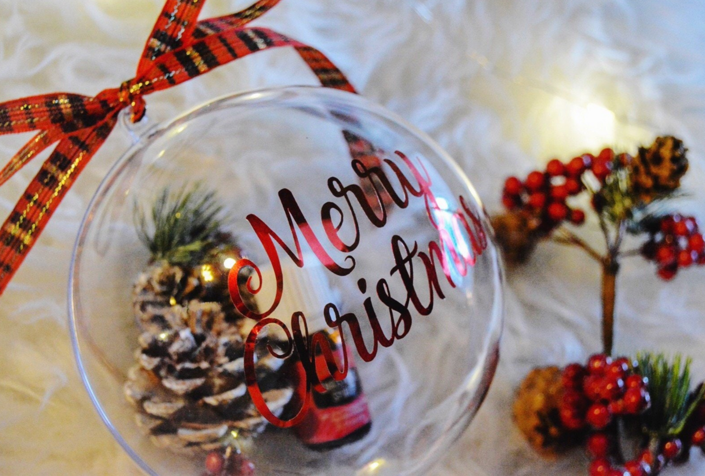 Fillable Christmas Ornament