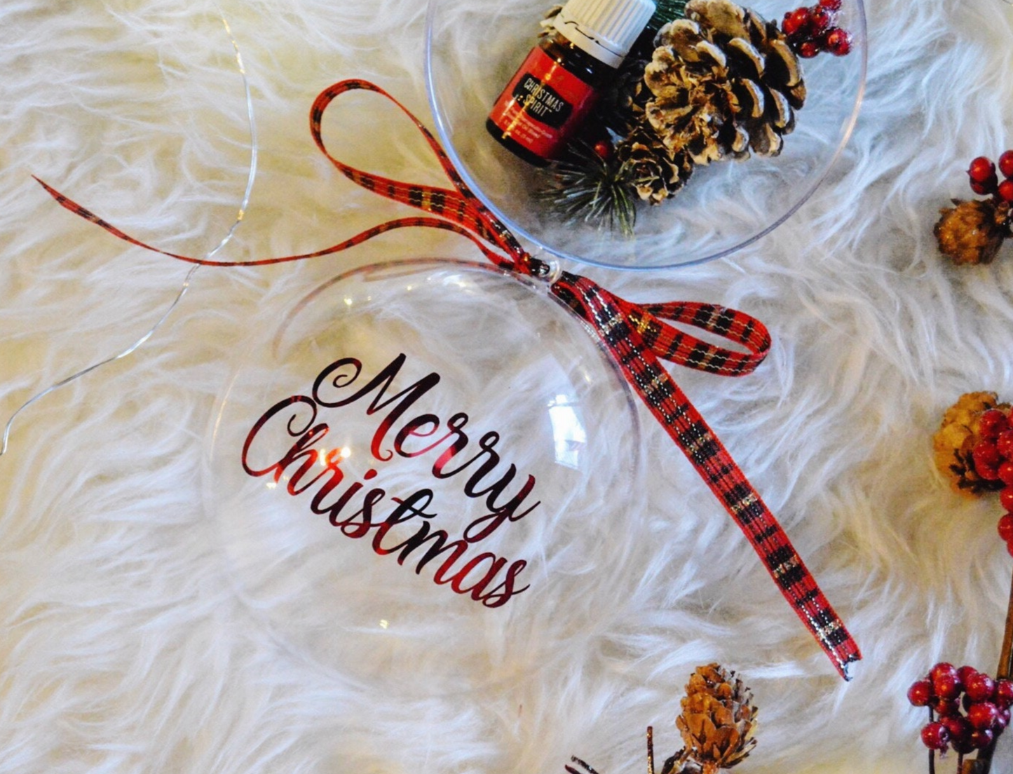 Fillable Christmas Ornament