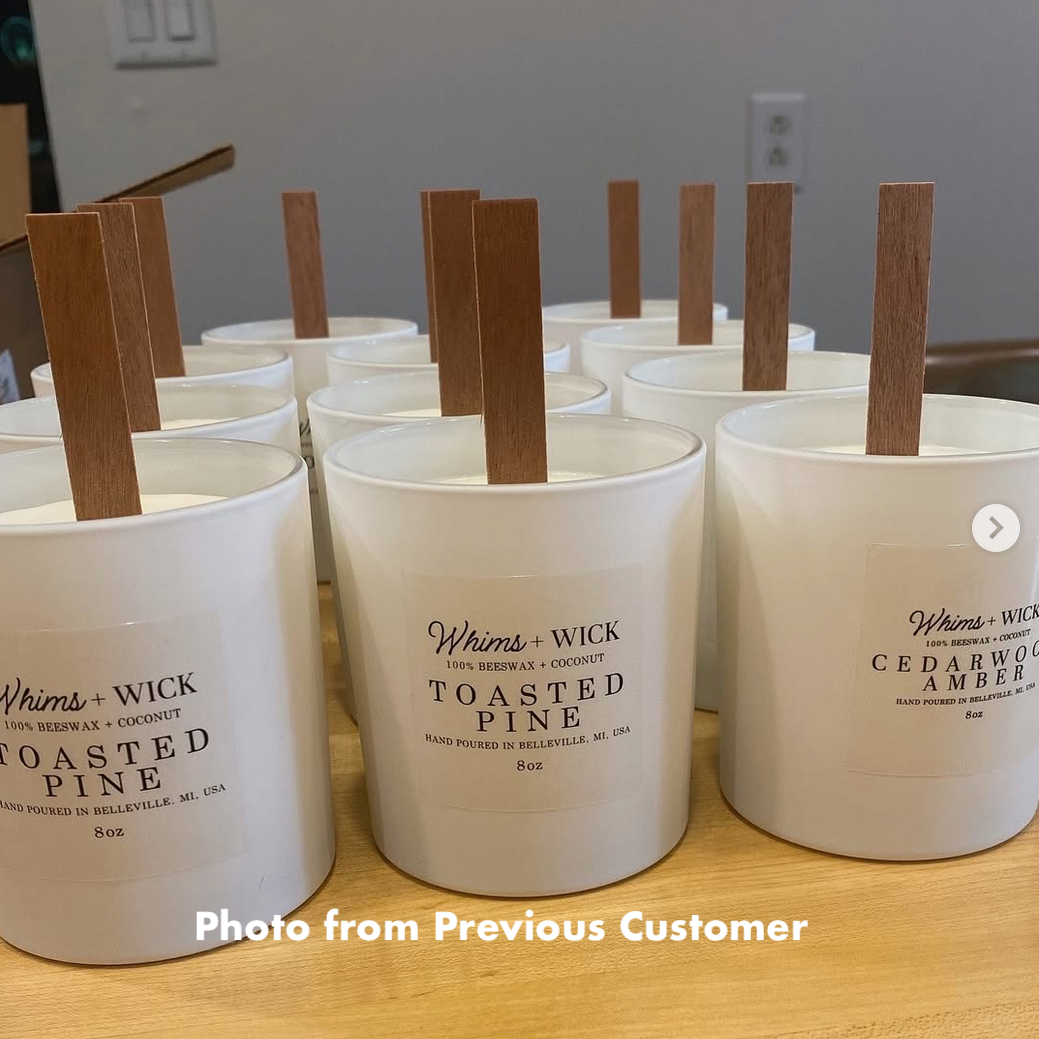 Custom Sheet of Candle Labels