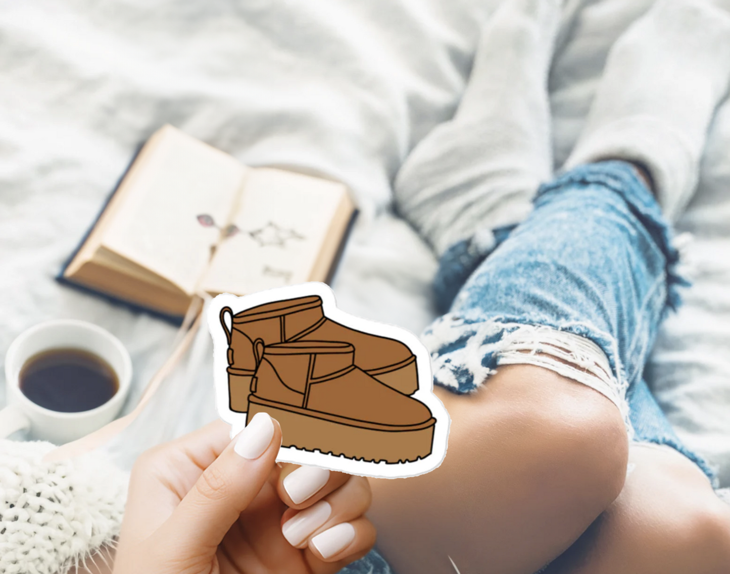 Winter Boots Sticker