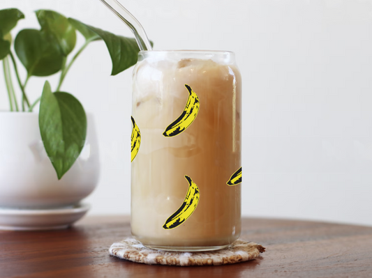 Banana Pop Art 16oz Libbey Cup