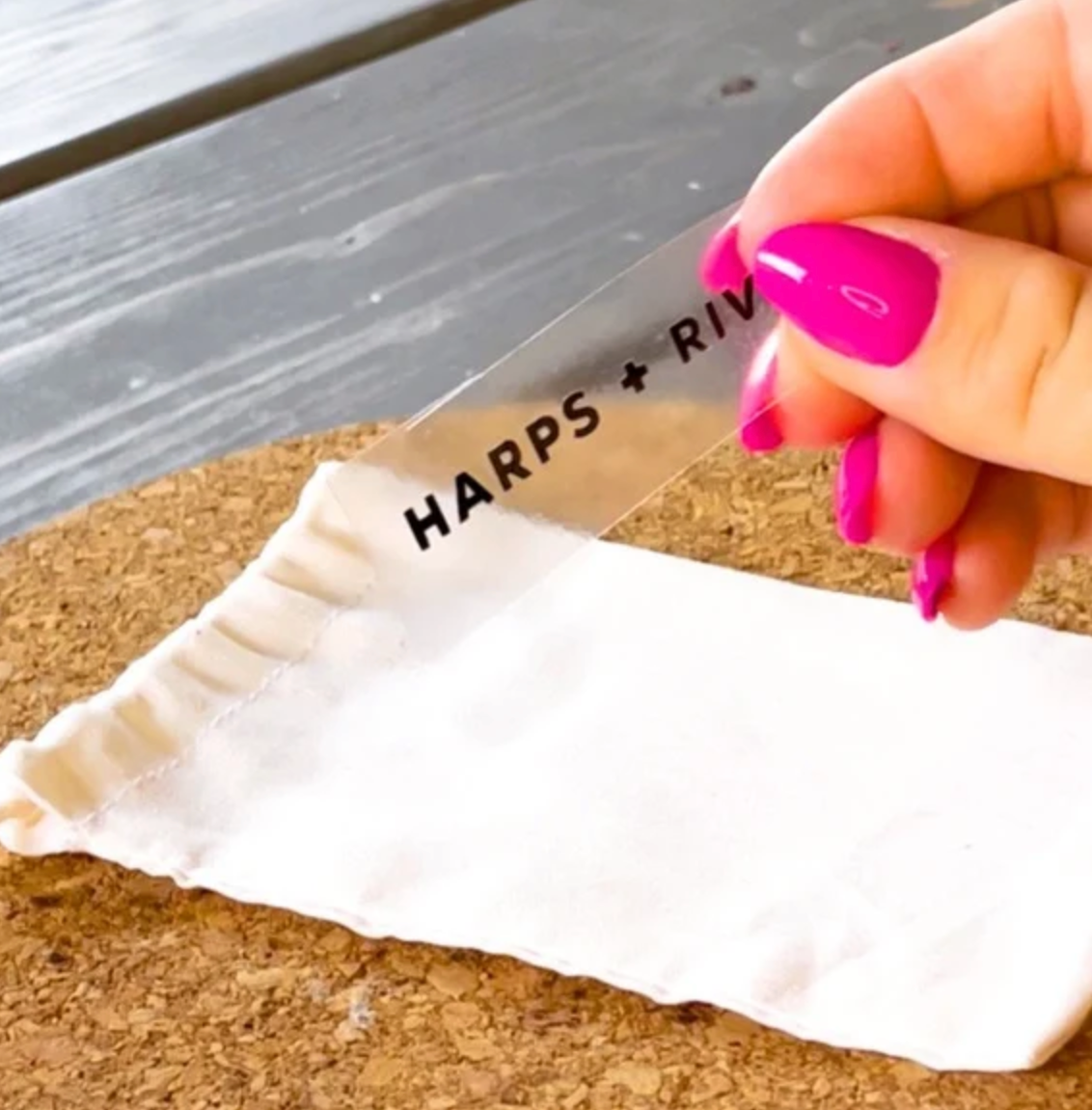 DIY Iron-On Labels for Makeup Bags