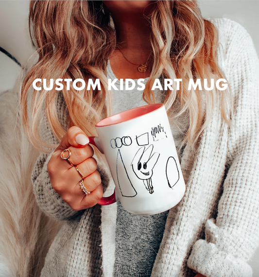 Custom Kids Art Coffee Mug