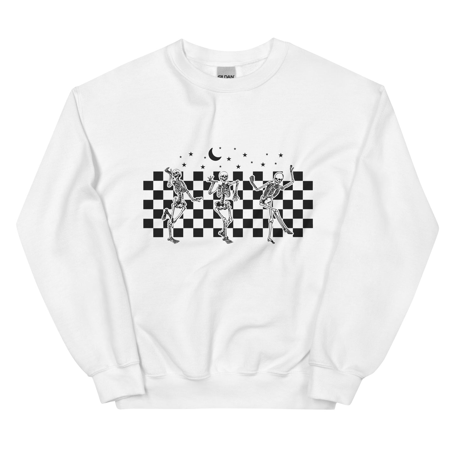 Skeleton Crewneck Sweatshirt, Unisex