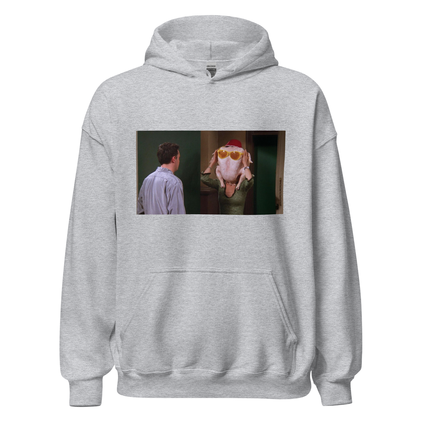 The One with the Turkey Thanksgiving Unisex Hoodie