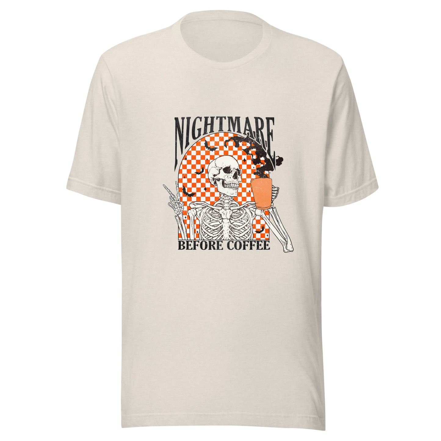 Nightmare Before Coffee Tee, Unisex