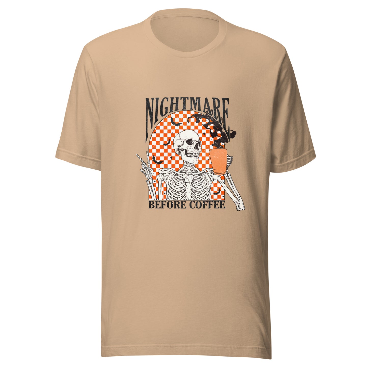 Nightmare Before Coffee Tee, Unisex