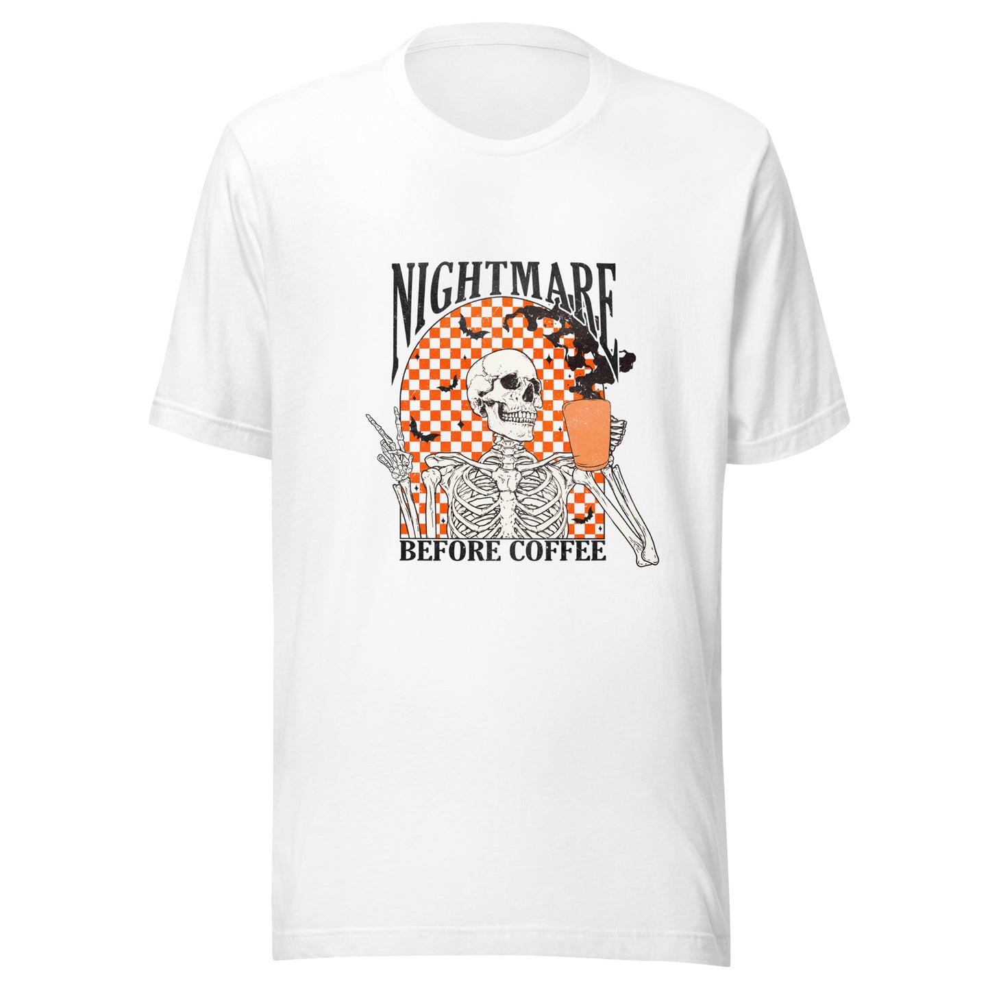 Nightmare Before Coffee Tee, Unisex