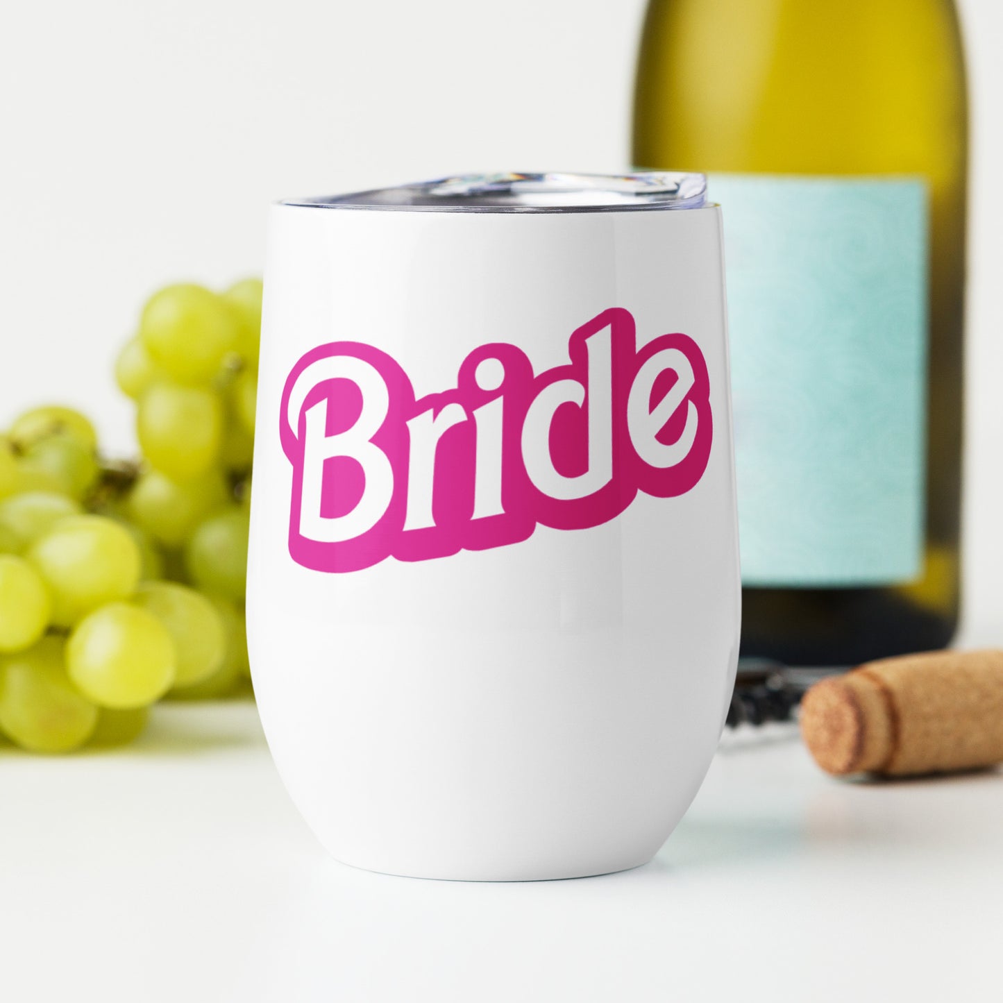 Barbie Bride 12oz Insulated Wine Tumbler